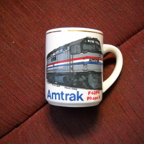 Country Trains Kitchen Vintage Amtrak Coffee Mug 989 Poshmark